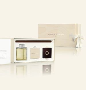 Acqua Di Sardegna Diffusore per Ambiente con vassoio, bicchiere e sassi Ginepro 200 ml