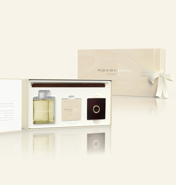 Acqua Di Sardegna Diffusore per Ambiente con vassoio, bicchiere e sassi Lentisco 200 ml